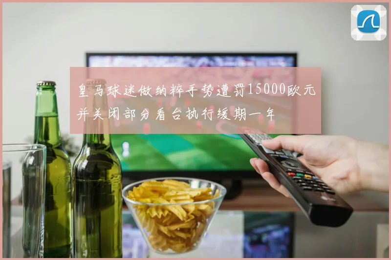 皇马球迷做纳粹手势遭罚15000欧元并关闭部分看台执行缓期一年